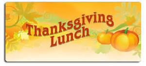 Thanksgiving Lunch Schedule
